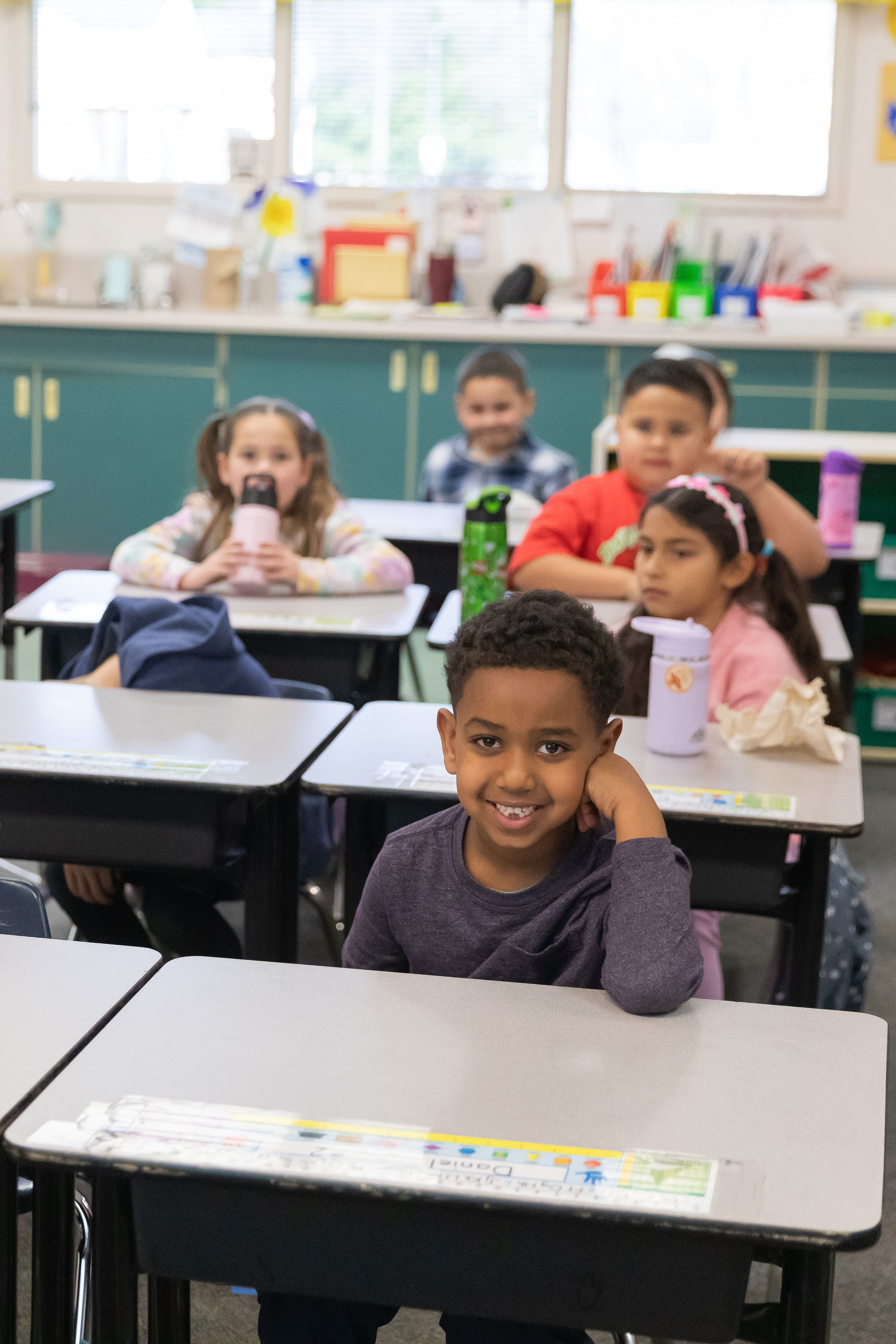 Students in classroom